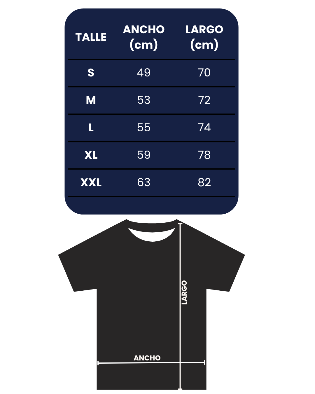pack x 3 Remeras